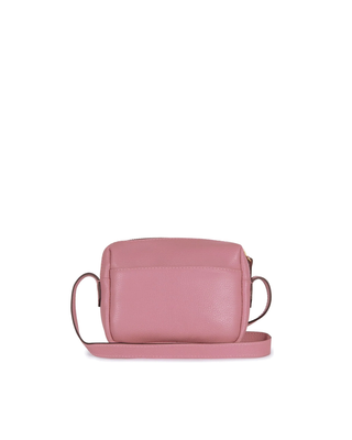 Bolsa Block Mini Essencial Couro Adô Cor Rosa Mauve