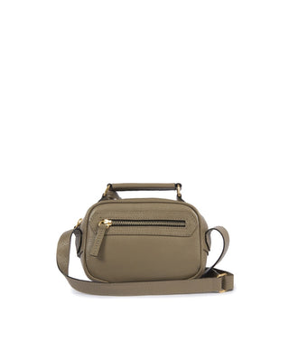 Bolsa Brick Mini Essencial Couro Adô Cor Cinza Fendi