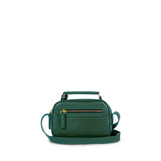 Bolsa Brick Mini Essencial Couro Adô Cor Verde Noturno