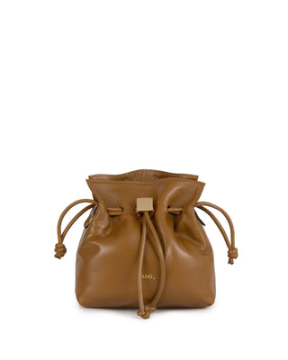 Bolsa Bucket Cubo Couro Adô Cor Caramelo - ADÔ