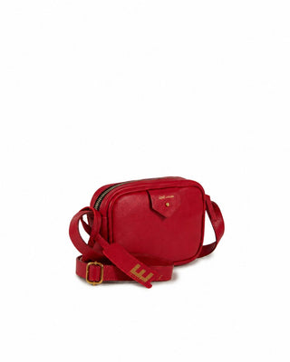 Bolsa Cla Mini Essencial Couro Adô Cor Vermelho Rubi