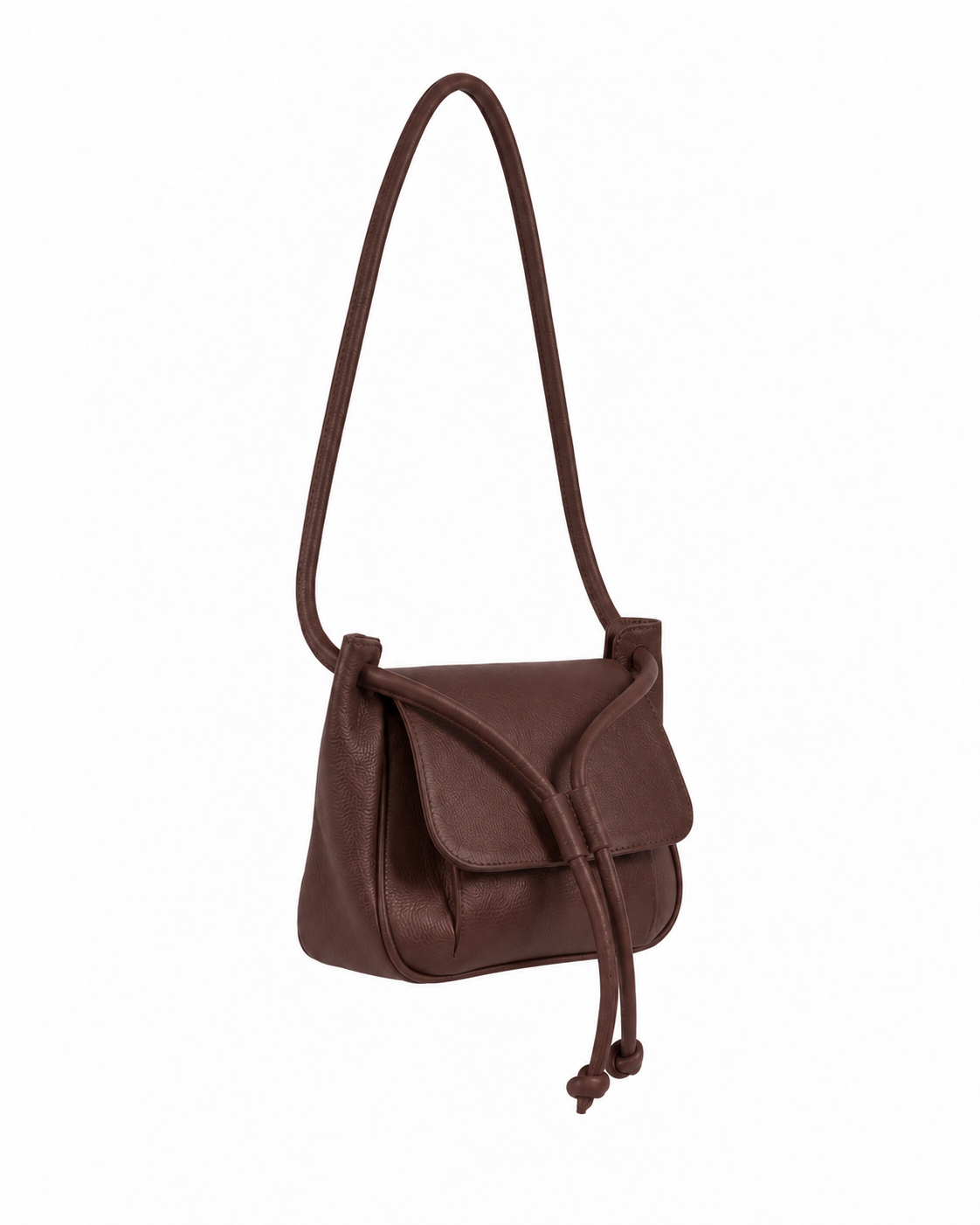 Bolsa Collab Cris P Couro Adô Cor Marrom Cacau