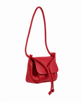 Bolsa Collab Cris P Couro Adô Cor Vermelho Rubi