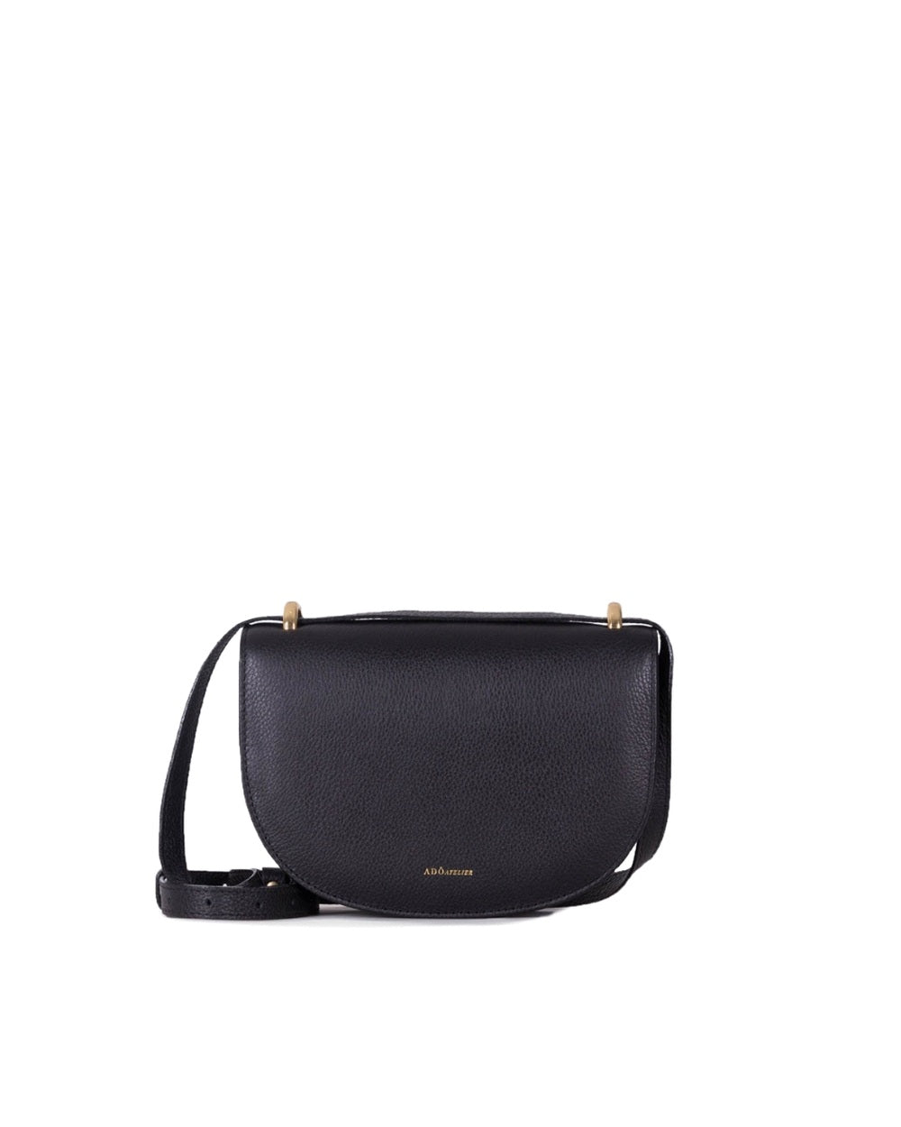 Bolsa Oli Pequena Couro Adô Cor Preto