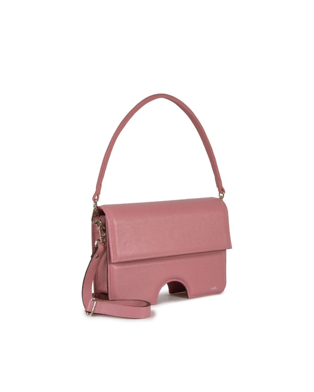 Bolsa Opening Couro Adô Cor Rosa Mauve