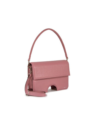 Bolsa Opening Couro Adô Cor Rosa Mauve