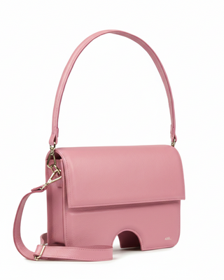 Bolsa Opening Couro Adô Cor Rosa Mauve