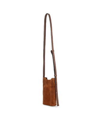 Bolsa Porta Celular Camurça Adô Cor Caramelo