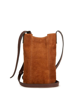 Bolsa Porta Celular Camurça Adô Cor Caramelo