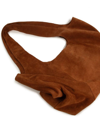 Bolsa Sac Camurça Adô Cor Caramelo
