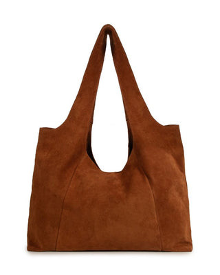 Bolsa Sac Camurça Adô Cor Caramelo