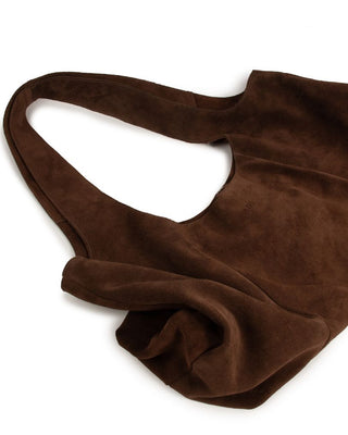 Bolsa Sac Camurça Adô Cor Marrom Café