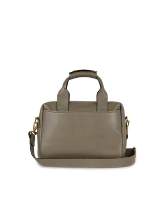 Bolsa Tutu Couro Adô Cor Cinza Fendi
