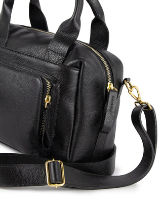 Bolsa Tutu Couro Adô Cor Preto