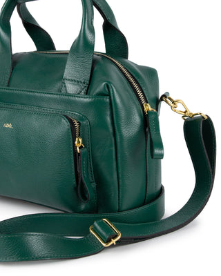 Bolsa Tutu Couro Adô Cor Verde Noturno