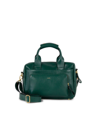 Bolsa Tutu Couro Adô Cor Verde Noturno