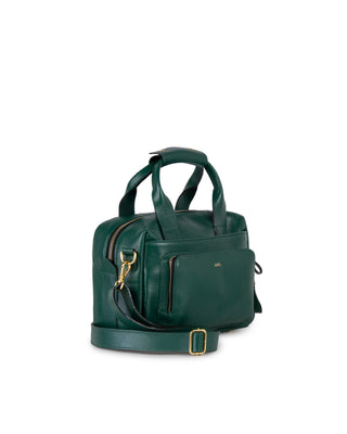 Bolsa Tutu Couro Adô Cor Verde Noturno