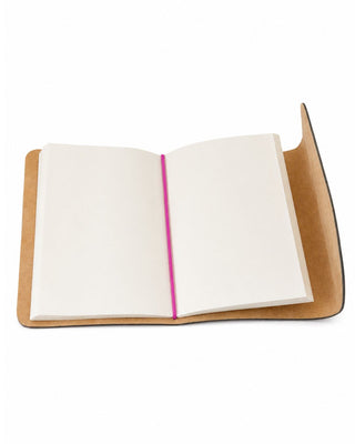 Caderno Journal A6 Couro Adô Cor Verde Noturno