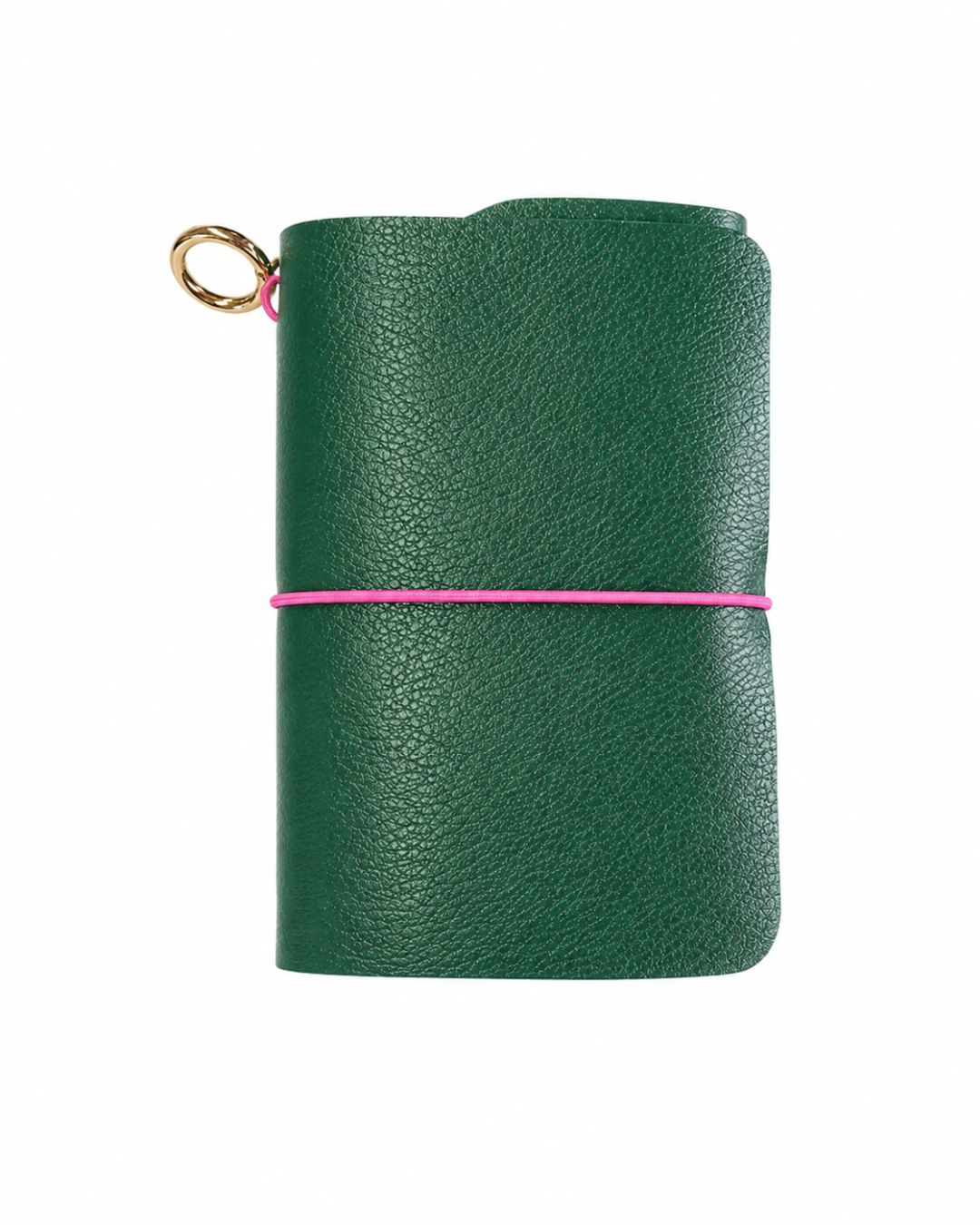 Caderno Journal A6 Couro Adô Cor Verde Noturno