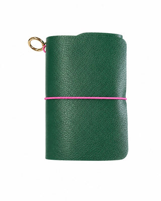 Caderno Journal A6 Couro Adô Cor Verde Noturno