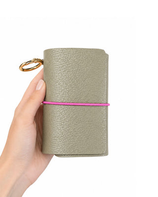 Caderno Journal A7 Couro Adô Cor Cinza Fendi