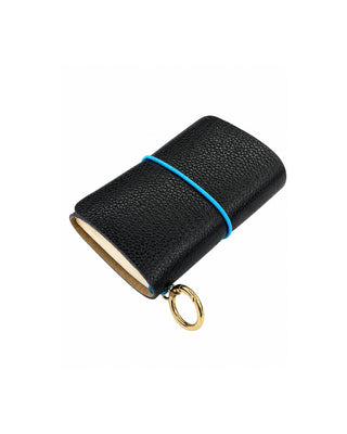 Caderno Journal A7 Couro Adô Cor Preto
