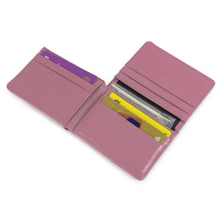 Carteira Mini Bull Couro Adô Cor Rosa Mauve - ADÔ