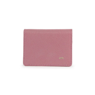 Carteira Mini Bull Couro Adô Cor Rosa Mauve - ADÔ