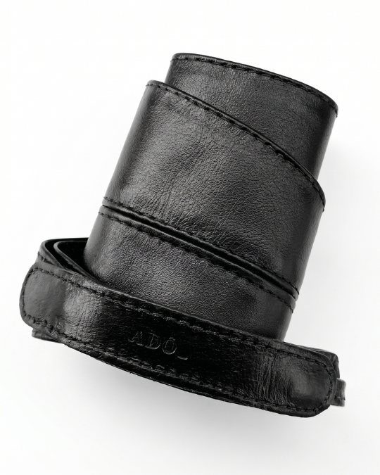Cinto Obi Couro Adô Cor Preto