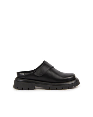 Clog Iris Couro Adô Cor Preto