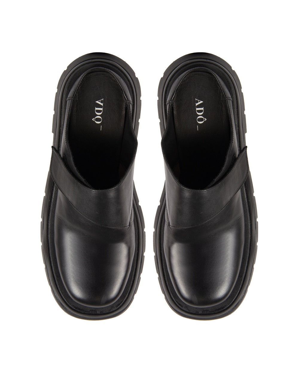 Clog Iris Couro Adô Cor Preto