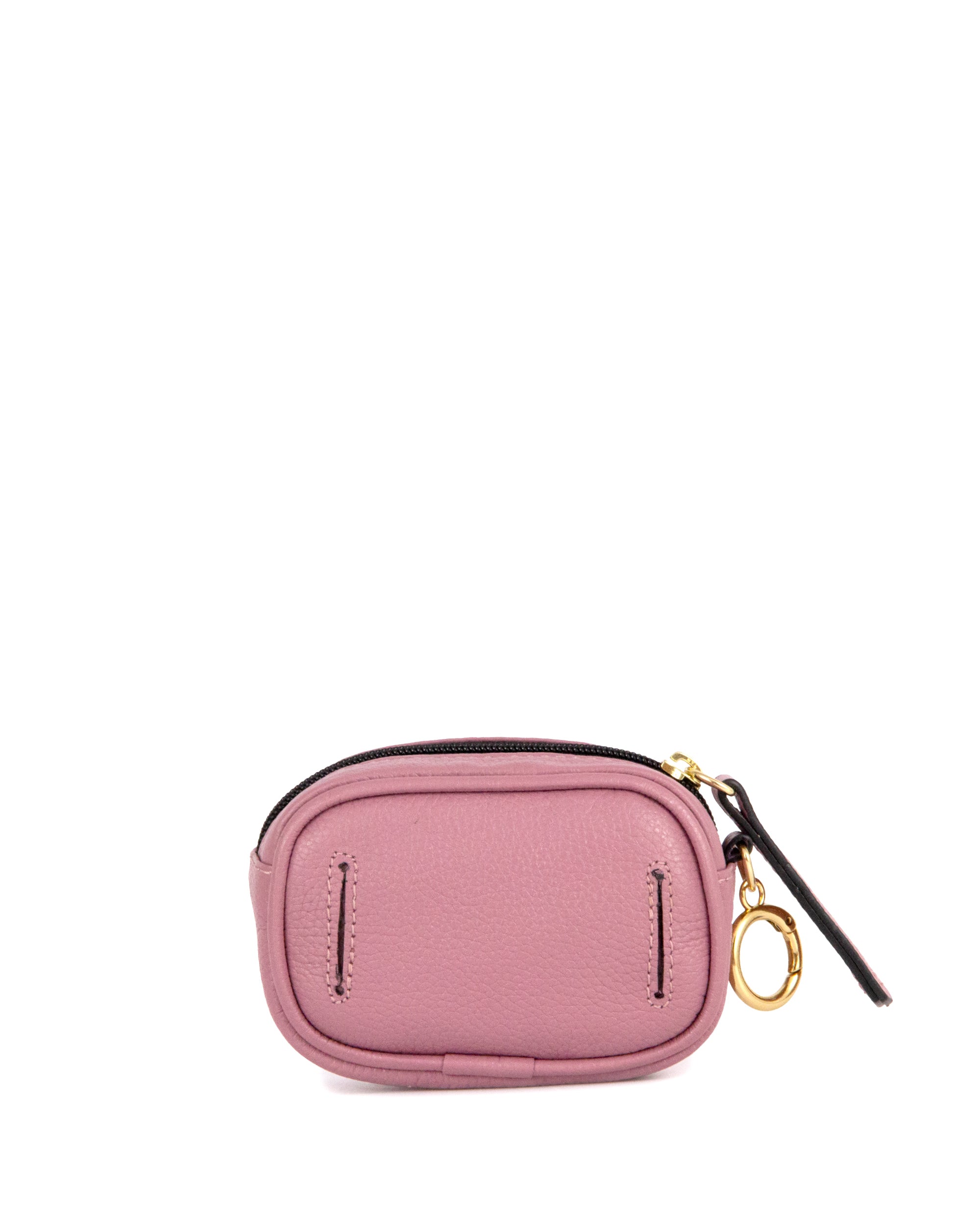 Mini Bag Charm Cla Couro Adô Cor Rosa Mauve