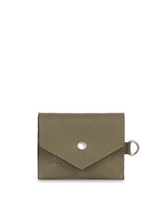 Mini Bolsa Cartucha Couro Adô Cor Cinza Fendi