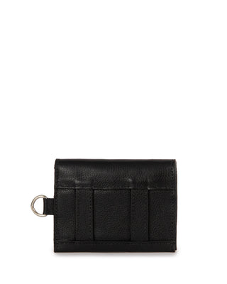 Mini Bolsa Cartucha Couro Adô Cor Preto