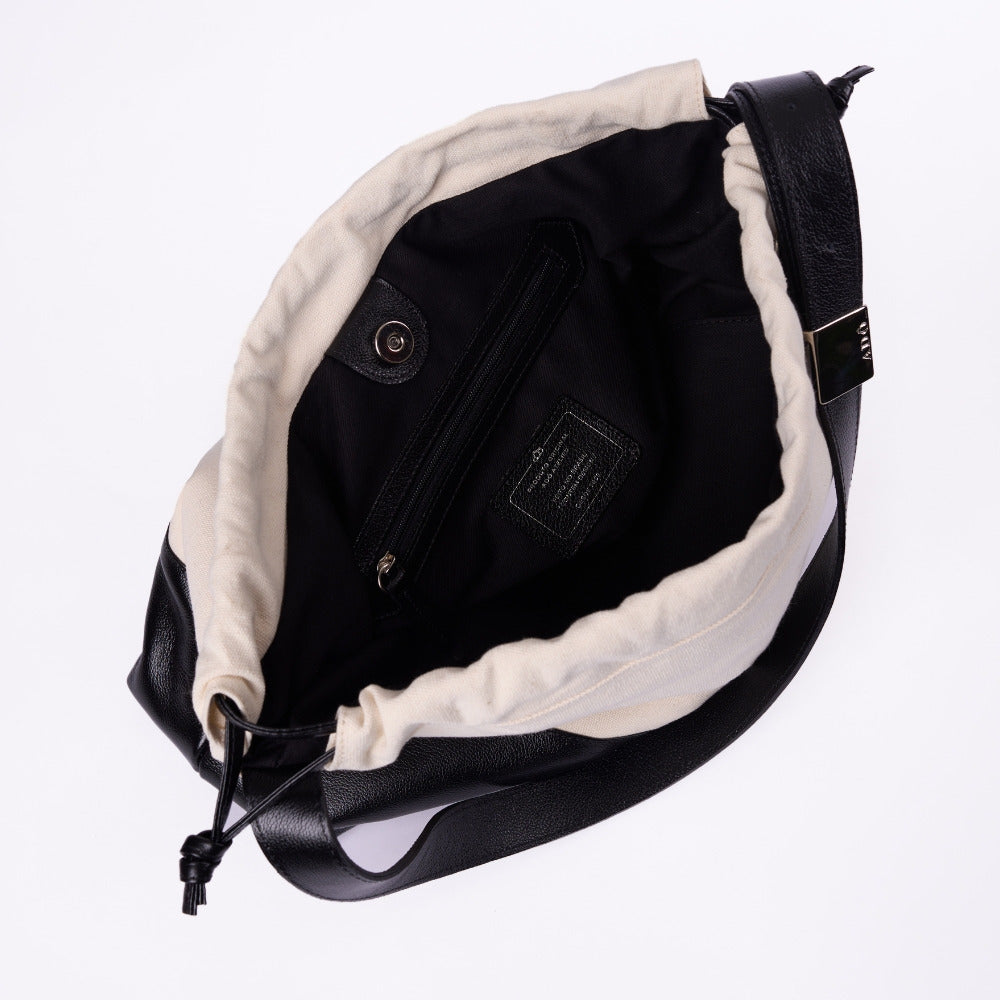 BOLSA BUCKET LU FERREIRA COR PRETO