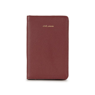 PORTA PASSAPORTE ADO COURO ADÔ COR FRAMBOESA