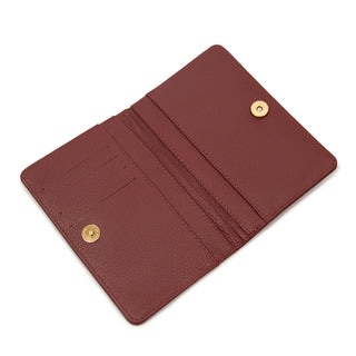 PORTA PASSAPORTE ADO COURO ADÔ COR FRAMBOESA