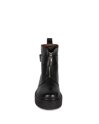 Bota Coturno Collab Lu Ferreira Couro Adô Cor Preto - ADÔ