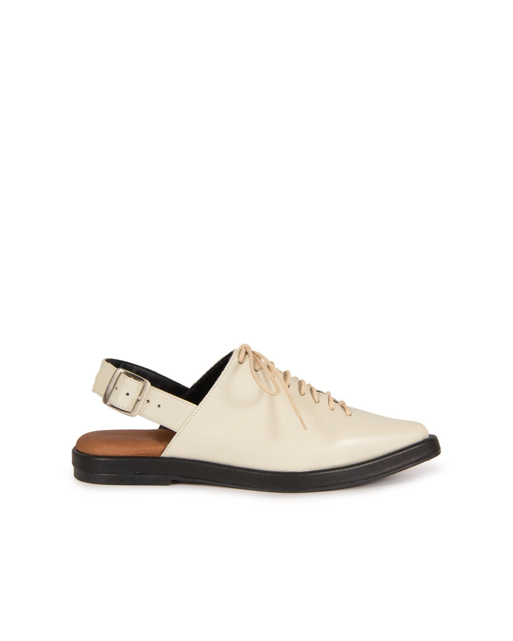 Sapato Berna Couro Adô Cor Off White