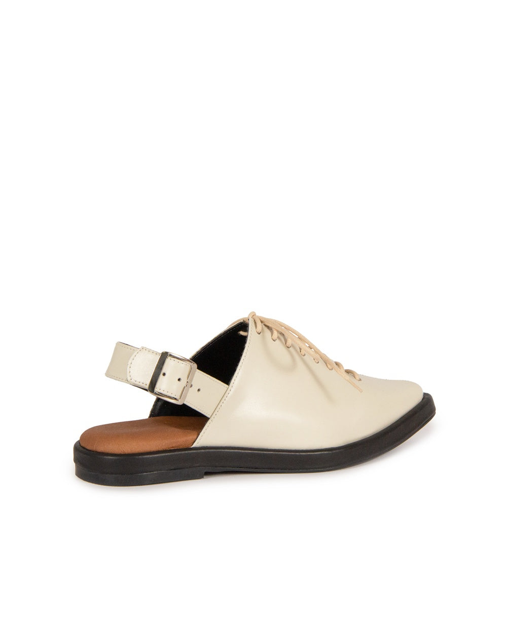 Sapato Berna Couro Adô Cor Off White