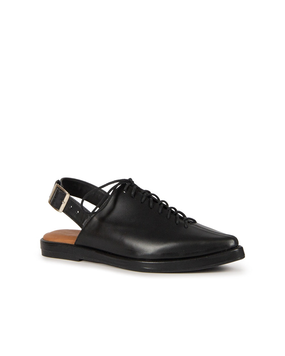 Sapato Berna Couro Adô Cor Preto