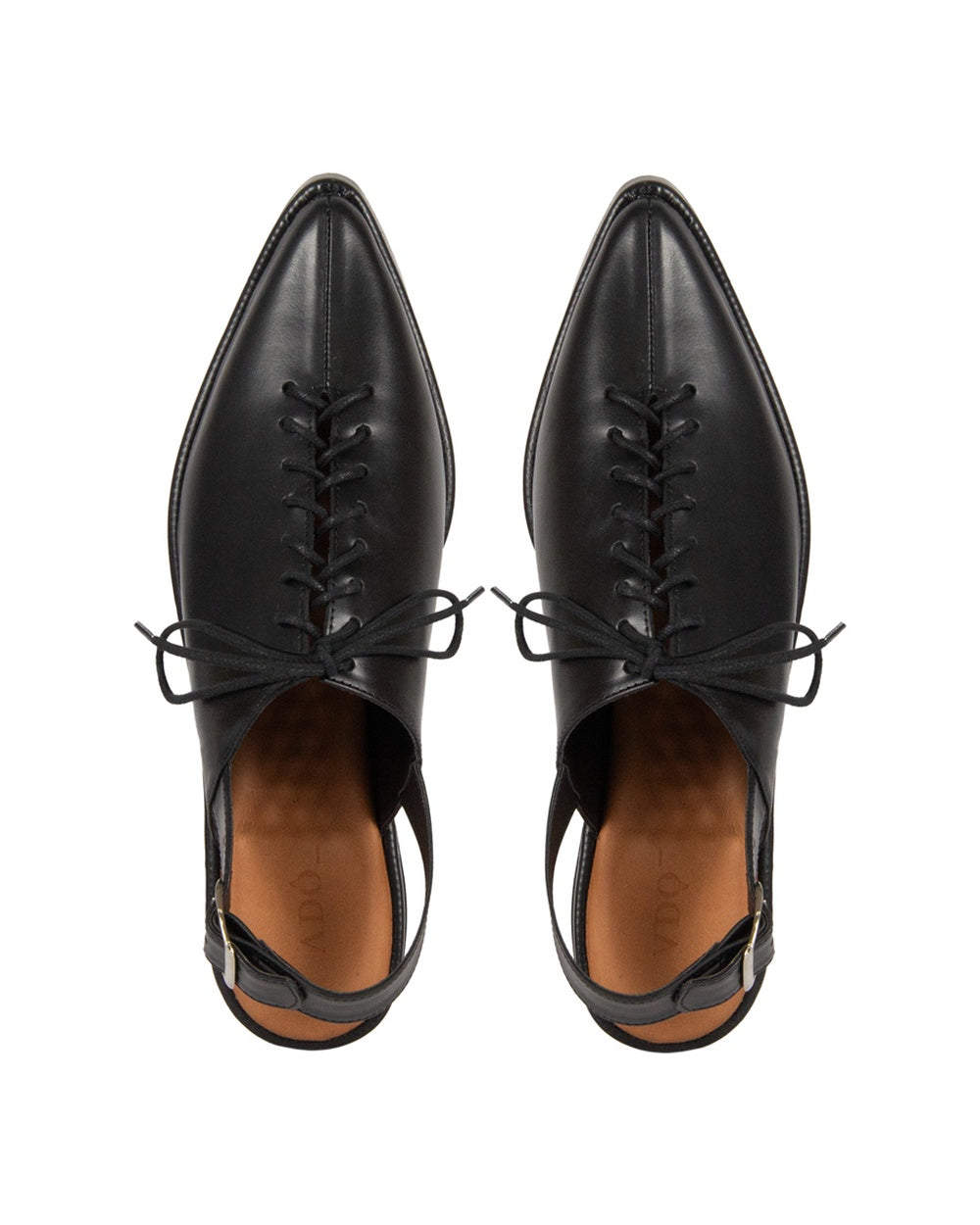 Sapato Berna Couro Adô Cor Preto