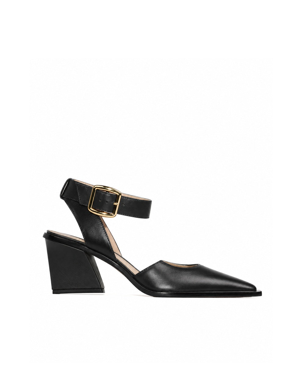 Scarpin Lygia Couro Adô Cor Preto