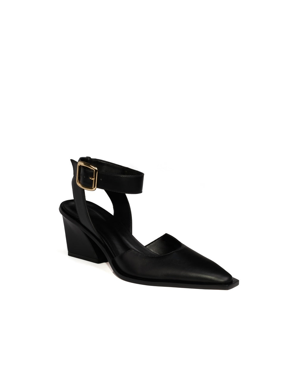 Scarpin Lygia Couro Adô Cor Preto