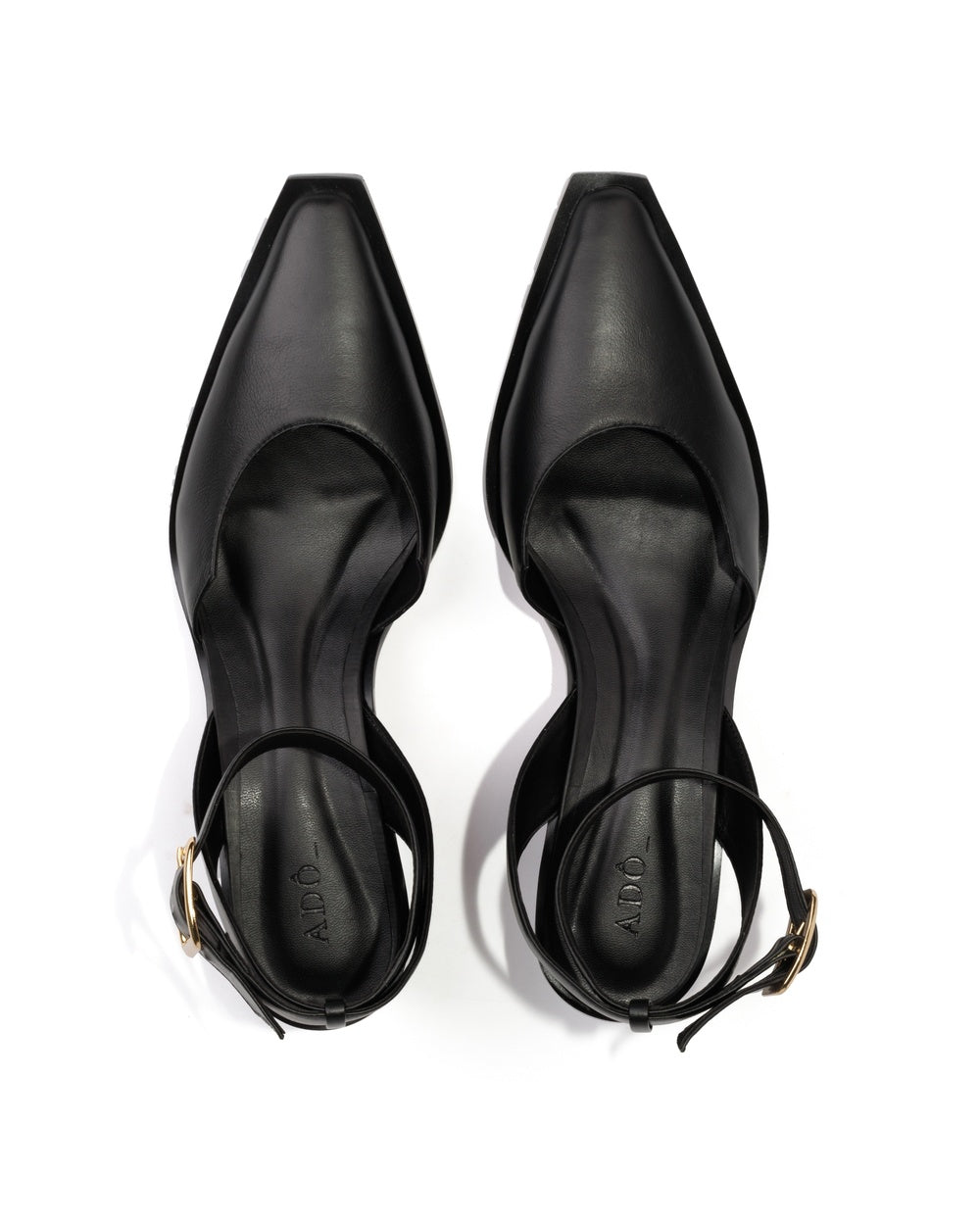 Scarpin Lygia Couro Adô Cor Preto