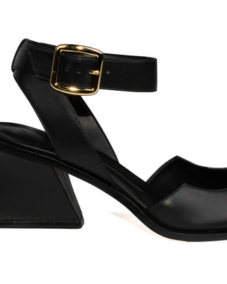 Scarpin Lygia Couro Adô Cor Preto